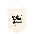 thumbnail image 1 of Koyal Wholesale Hanging Wall Canvas Banner, Retro Wild Child Canvas, Nursery Canvas Wall Decoration Banner, 1-Pk, 1 of 5