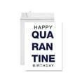 thumbnail image 1 of Koyal Wholesale Happy Birthday Quarantine Jumbo Card, Jumbo Happy Quarantine Birthday Design, Funny Social Distance, 1 of 5