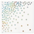 thumbnail image 1 of Koyal Wholesale Iridescent Holographic Silver Foil Polka Dot Lunch Napkins, Bulk 50-Pack Count, 3-Ply Disposable, 1 of 4
