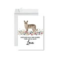 thumbnail image 1 of Koyal Wholesale Jumbo Pet Sympathy Card with Envelope, Tonkinese Cat, Cat Grief Bereavement Card 8.5" x 11", 1-Pk, 1 of 5