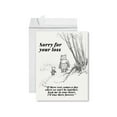 thumbnail image 1 of Koyal Wholesale Jumbo Sympathy Card with Envelope, Sorry For Your Loss Card, Keep Me In Your Heart, 8.5" x 11", 1-Pk, 1 of 5