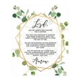 thumbnail image 1 of Koyal Wholesale Marriage Prayer Canvas Wall Art Decor, Geometric Frame with Eucalyptus Stem Design, Wedding Registry, 1 of 5