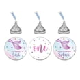thumbnail image 1 of Koyal Wholesale Mermaid Birthday Chocolate Drop Label Stickers for Kisses, Birthday Splash First Birthday Favors, 240-Pk, 1 of 5