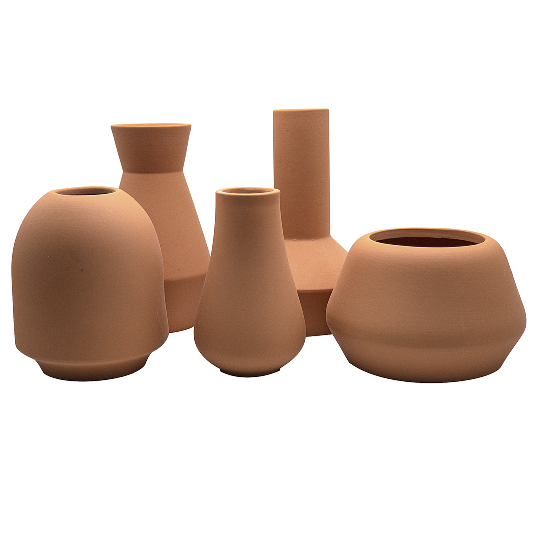 Koyal Wholesale Mismatched Ceramic Vases, Modern Decorative Vases for