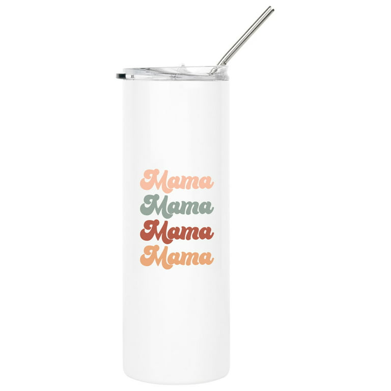 Personalized Best Mom Ever Skinny Tumbler