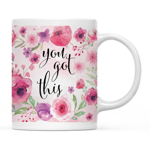 Koyal Wholesale Motivational Coffee Mug, Script Cursive Design, You Got This