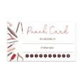 thumbnail image 1 of Koyal Wholesale Nail Salon Reward Punch Cards, Loyalty Cards for Small Business Customers, Award Cards, 100-Pack, 1 of 5