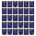 thumbnail image 1 of Koyal Wholesale Navy Blue Fall Florals Wedding Signs Bundle Set for Ceremony, Reception Decor Signage, 30-Pack, 1 of 5