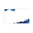 thumbnail image 1 of Koyal Wholesale Ombre Blue Watercolor Place Cards for Wedding Party Tables, Seating Place Cards for Holders, 60 Pack, 1 of 5