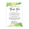 thumbnail image 1 of Koyal Wholesale Ombre Blue Watercolor Wedding Thank You Place Setting Cards for Table Reception, Dinner Plates, 56-Pack, 1 of 5