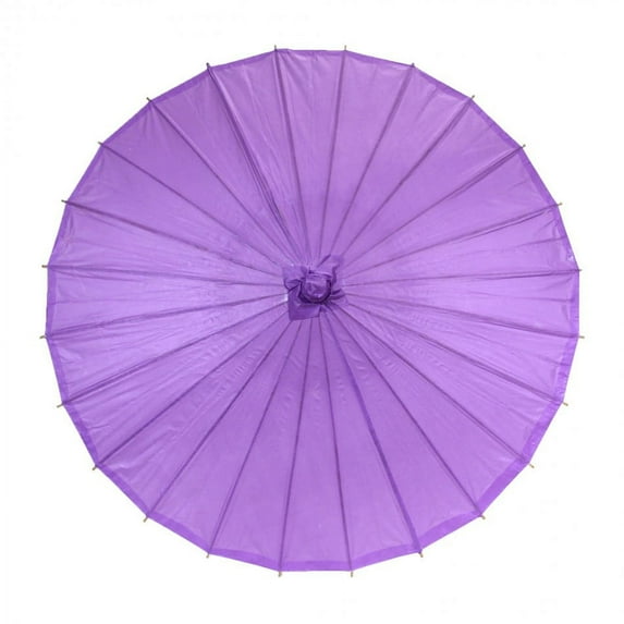 Koyal Wholesale Paper Parasol, 32", Royal Purple