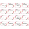 thumbnail image 1 of Koyal Wholesale Pink Roses Table Reserved Signs for Wedding Reception, Ceremony, Foldable Table Tent Cards, 16-Pack, 1 of 5