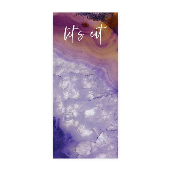 Koyal Wholesale Purple Agate Printable Wedding Paper Menu Cards for DIY Printer, Pack of 52