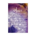 thumbnail image 1 of Koyal Wholesale Purple Agate Wedding Advice & Well Wishes Guest Book Cards for Bride and Groom, 56 Pack, 1 of 5