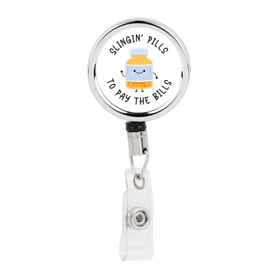 Koyal Wholesale Retractable Badge Reel Holder With Clip,, 45% OFF
