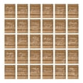 thumbnail image 1 of Koyal Wholesale Rustic Wood Wedding Signs Bundle Set for Ceremony, Reception Decor Signage, 8.5 x 11", 30-Pack, 1 of 5
