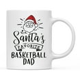 thumbnail image 1 of Koyal Wholesale Santa Claus Ceramic Coffee Mug, Basketball Dad, 1 of 5