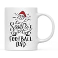 thumbnail image 1 of Koyal Wholesale Santa Claus Ceramic Coffee Mug, Football Dad, 1 of 5