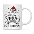 thumbnail image 1 of Koyal Wholesale Santa Claus Ceramic Coffee Mug, Santa's Favorite Psychologist, 1 of 5