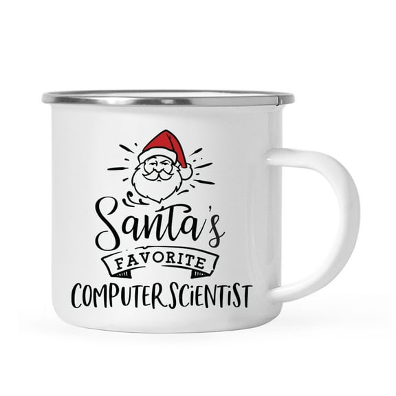 Koyal Wholesale Santa's Favorite Engineer Campfire Mug, Computer Scientist