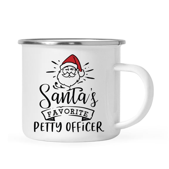Koyal Wholesale Santa's Favorite Military Campfire Mug Collection, Petty Officer