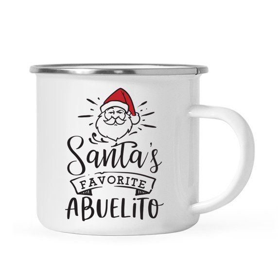 Koyal Wholesale Santa's Favorite Spanish Family Campfire Mug, Abuelito
