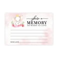 thumbnail image 1 of Koyal Wholesale Share a Memory Cards, Baby Girl Elephant Cards for Baby Shower, Guestbook Alternative, 4" x 6", 52-Pk, 1 of 5
