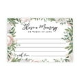 thumbnail image 1 of Koyal Wholesale Share a Memory Cards, Greenery wit Peach Florals Cards for Wedding, Memories, 4" x 6", 52-Pk, 1 of 5