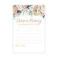 thumbnail image 1 of Koyal Wholesale Share a Memory Cards, Peach Coral Florals Cards for Wedding, Baby Life Memories, 4" x 6", 52-Pk, 1 of 5