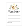 thumbnail image 1 of Koyal Wholesale Share a Memory Cards, Tropical Safari Animals Cards for Baby Shower, Guestbook Alternative, 52-Pk, 1 of 5