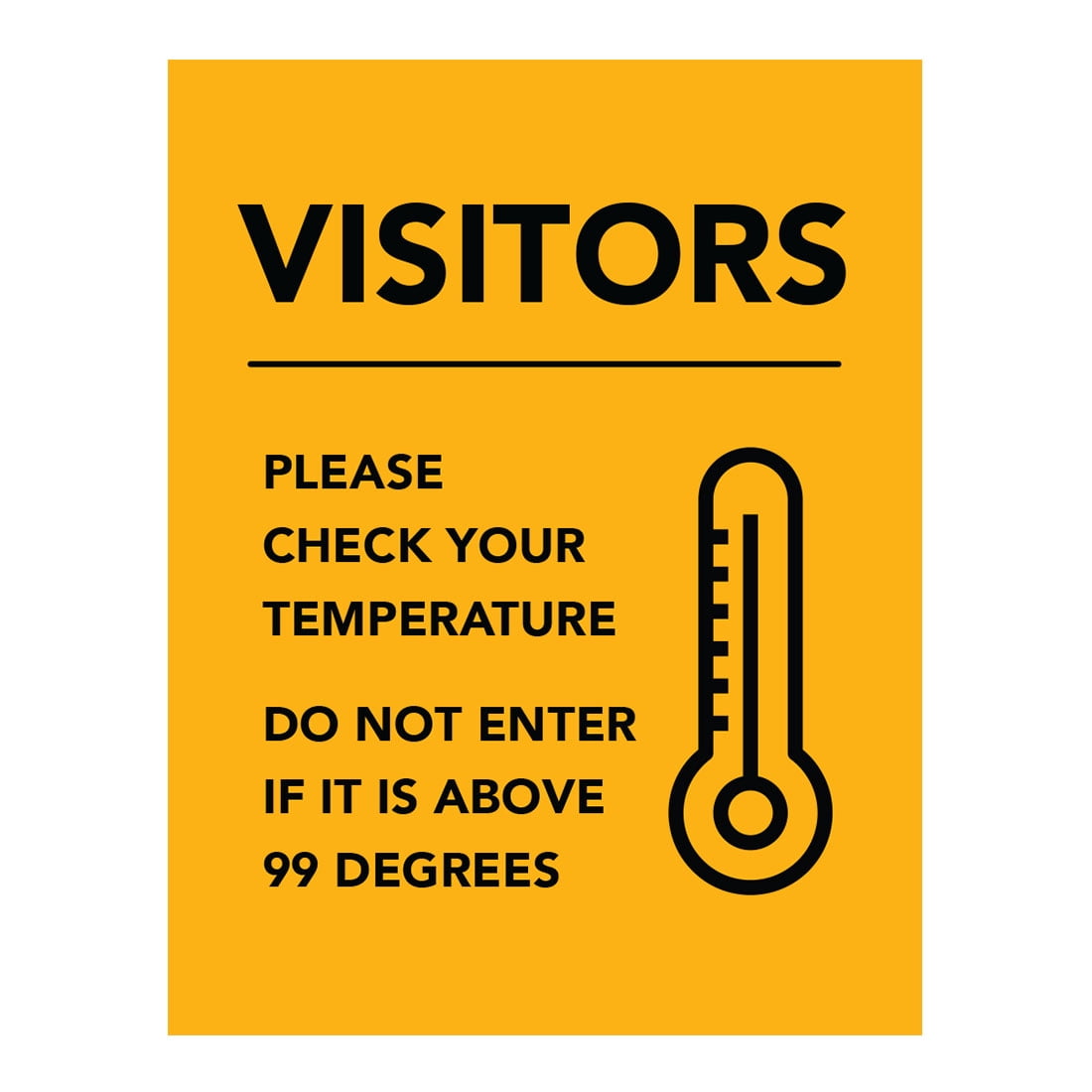Koyal Wholesale Temperature Check Visitors, Please Check Your ...