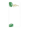 thumbnail image 1 of Koyal Wholesale Tropical Monstera Leaf Printable Wedding Paper Menu Cards for DIY Printer, Pack of 52, 1 of 5