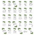 thumbnail image 1 of Koyal Wholesale Tropical Monstera Leaves Wedding Signs Bundle Set for Ceremony, Reception Decor Signage, 30-Pack, 1 of 5