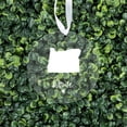 thumbnail image 1 of Koyal Wholesale US State Round Clear Acrylic Christmas Ornament, Oregon Home, Long Distance Christmas Ornament Ideas, 1 of 5