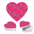 thumbnail image 1 of Koyal Wholesale Valentine's Day Heart Shaped Gift Box with Lid, Handcuffs Design, Reusable Heart Box, 8"x6", 1-Pack, 1 of 5