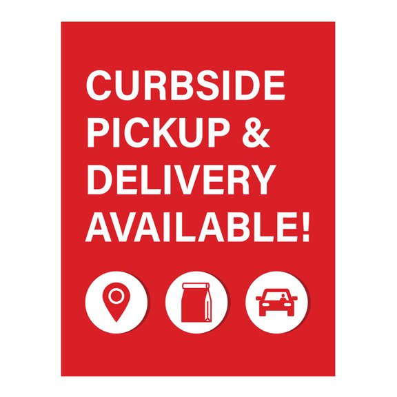 Koyal Wholesale Vinyl Sign , Set 10 Count