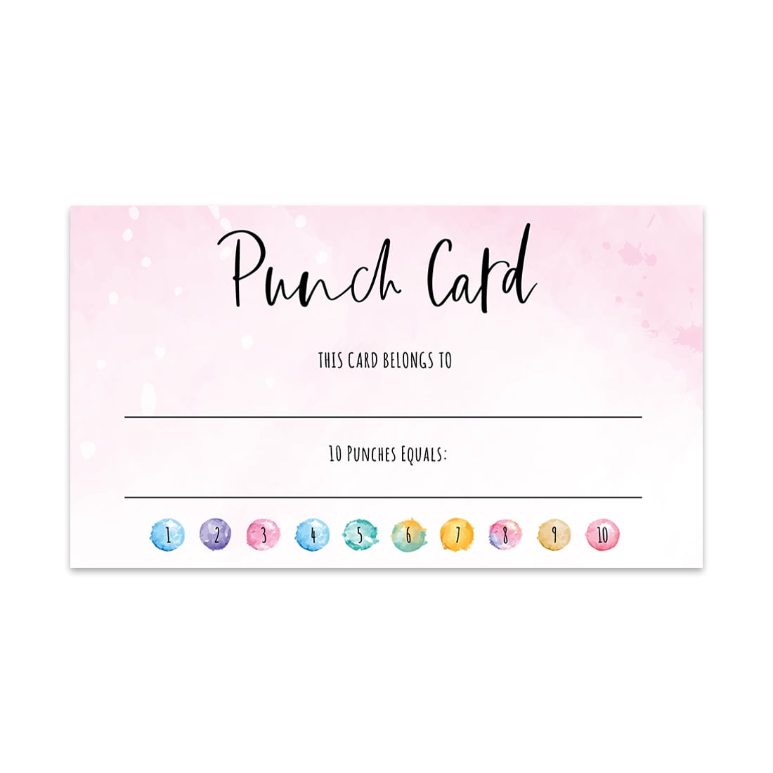 Koyal Wholesale Barber Shop Reward Punch Cards, Loyalty Cards for Small  Business Customers, Award Cards, 100-Pack 
