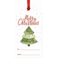 thumbnail image 1 of Koyal Wholesale Watercolor Tree Christmas Gift Tags Merry Christmas To From, 20-Pack, 1 of 4