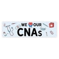 thumbnail image 1 of Koyal Wholesale We Heart Our CNAs, Happy CNA Week Nurses Week Decorations Banner, Pk-1, 1 of 5