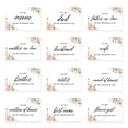 thumbnail image 1 of Koyal Wholesale Wedding Day Gift Cards Set with Envelopes Set of 12, Peach Pink Roses, 1 of 5