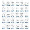 thumbnail image 1 of Koyal Wholesale Winter Forest Wedding Signs Bundle Set for Ceremony, Reception Decor Signage, 8.5 x 11", 30-Pack, 1 of 5