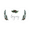 thumbnail image 1 of Koyal Wholesale Winter Woodland Forest Watercolor Baby Shower, Fancy Frame Label Stickers, Enjoy, 36-Pack, 1 of 3
