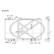 Koyo Cooling Aluminum Core Radiator, Plastic Tank