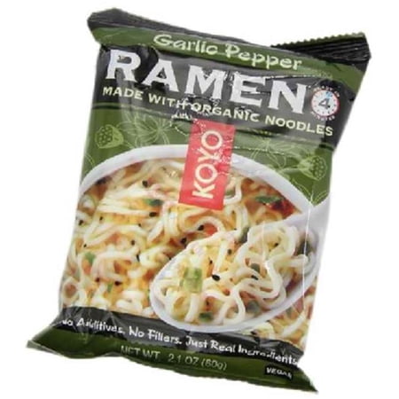 Koyo Koyo Garlic Pepper Ramen - 12x2.1OZ