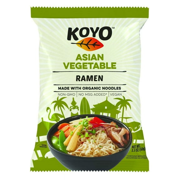Koyo Ramen Asian Vegetable 2.1 oz Pack of 4