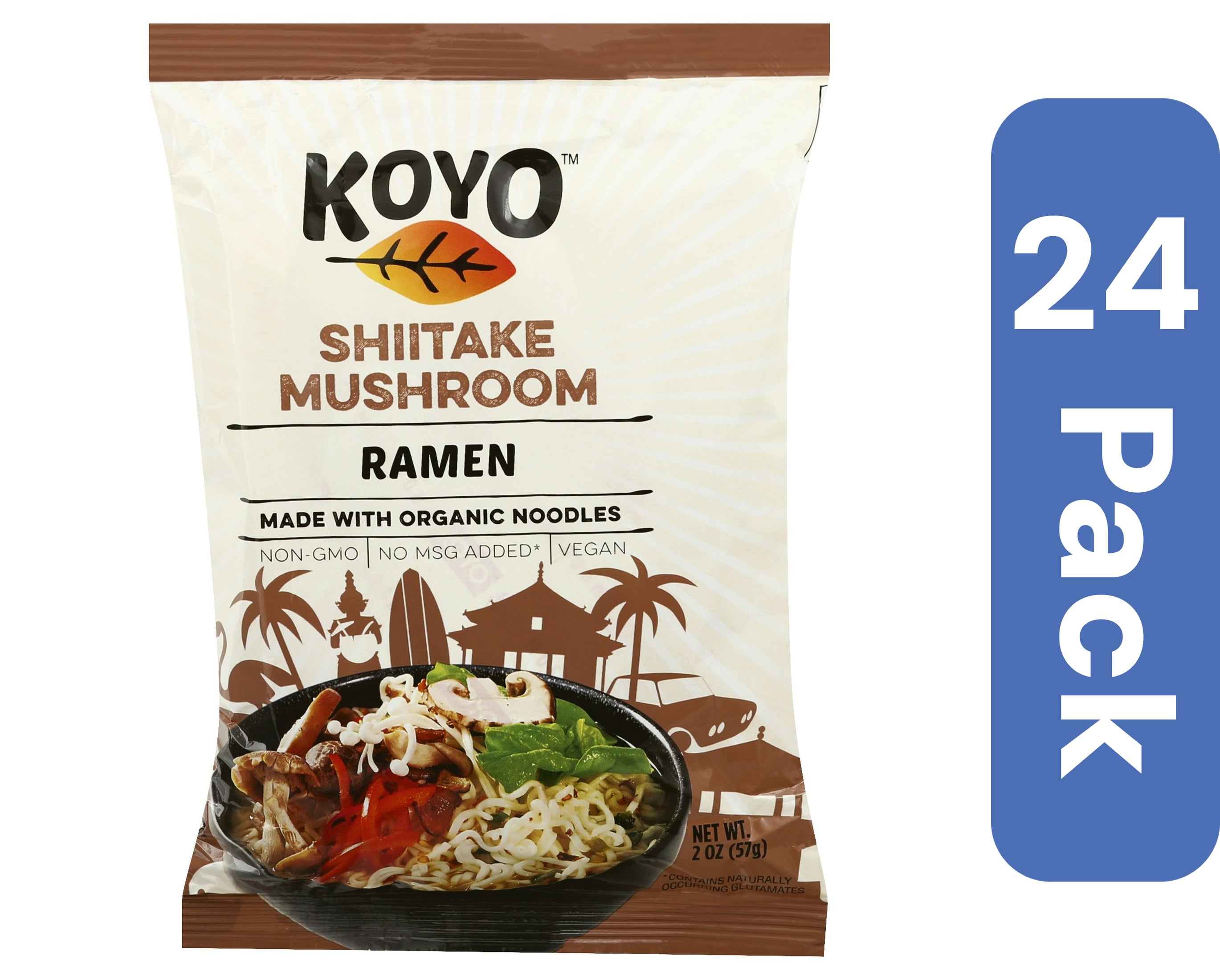 Koyo Ramen Soup Mushroom 2 oz (Pack of 24)