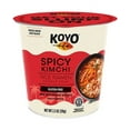 Koyo Rice Ramen Noodle Soup Spicy Kimchi 6 Cups Pack of 3