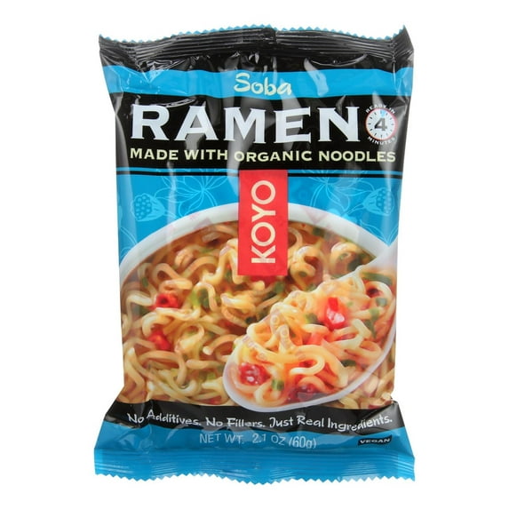 Koyo Soba Ramen With Organic Noodles, 2.1 Oz.
