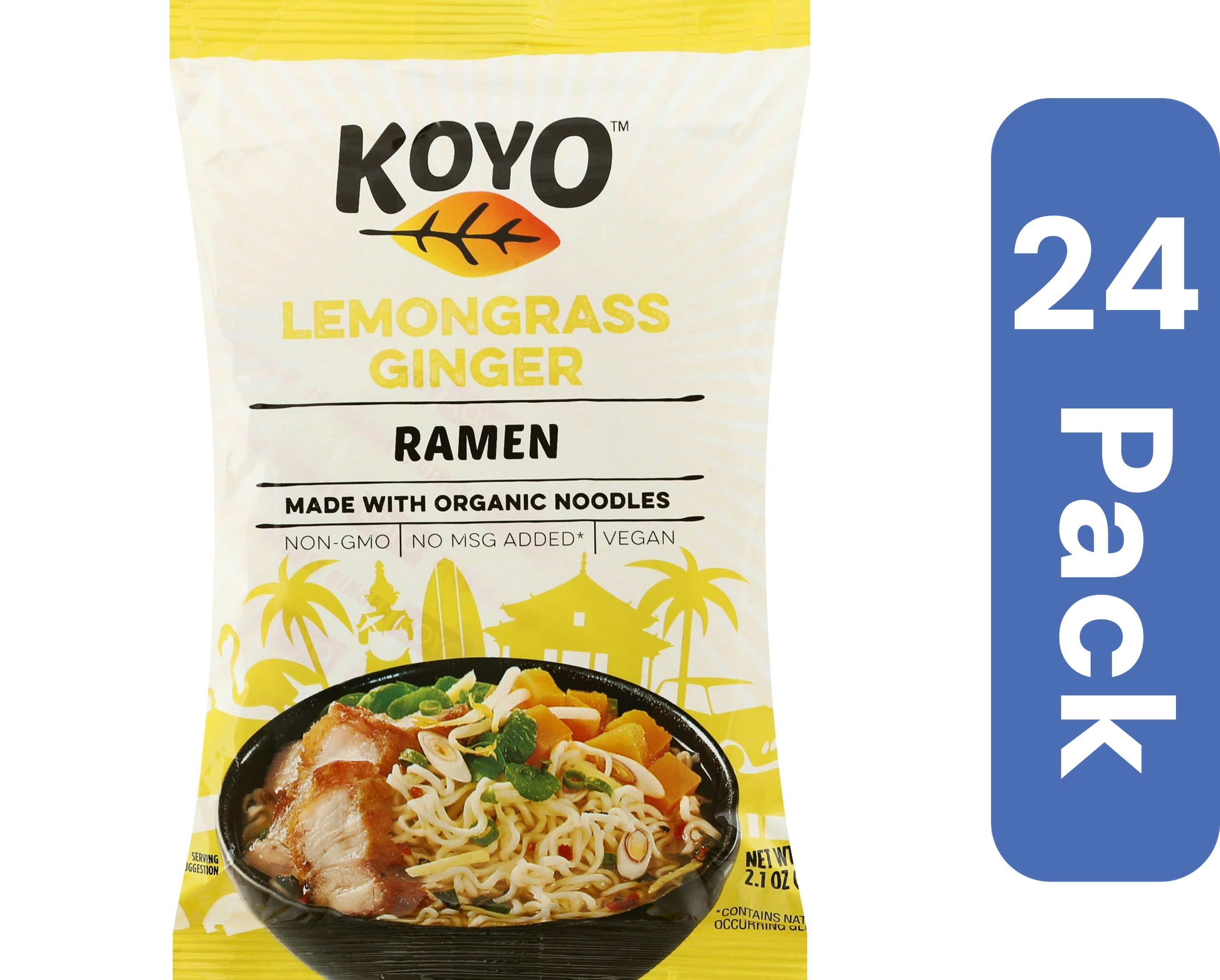 Koyo Soup Ramen Lemongrass Ginger 2 oz (Pack Of 24)