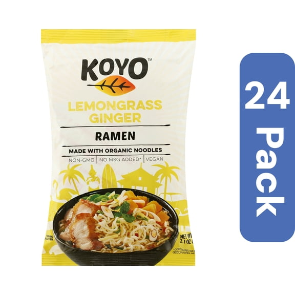 Koyo Soup Ramen Lemongrass Ginger 2 oz (Pack Of 24)